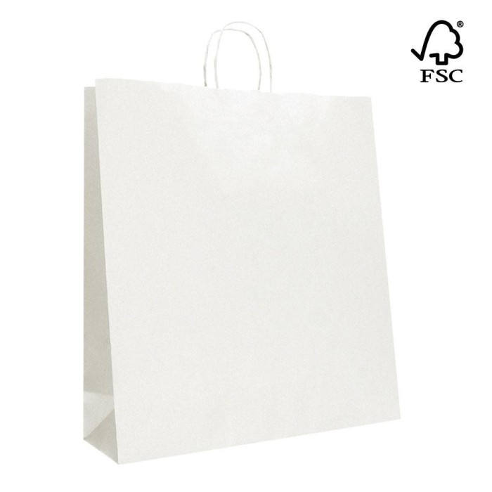 SHOPPER 22X10X29 BIANCO CORDINO GR.90